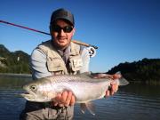 trophy September rainbow trout